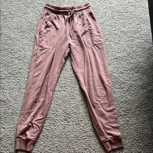 Dark Pink Jogger Sweatpants